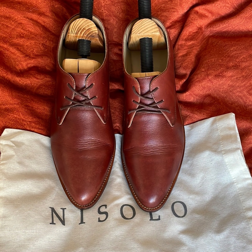 Nisolo James Oxford in Brandy